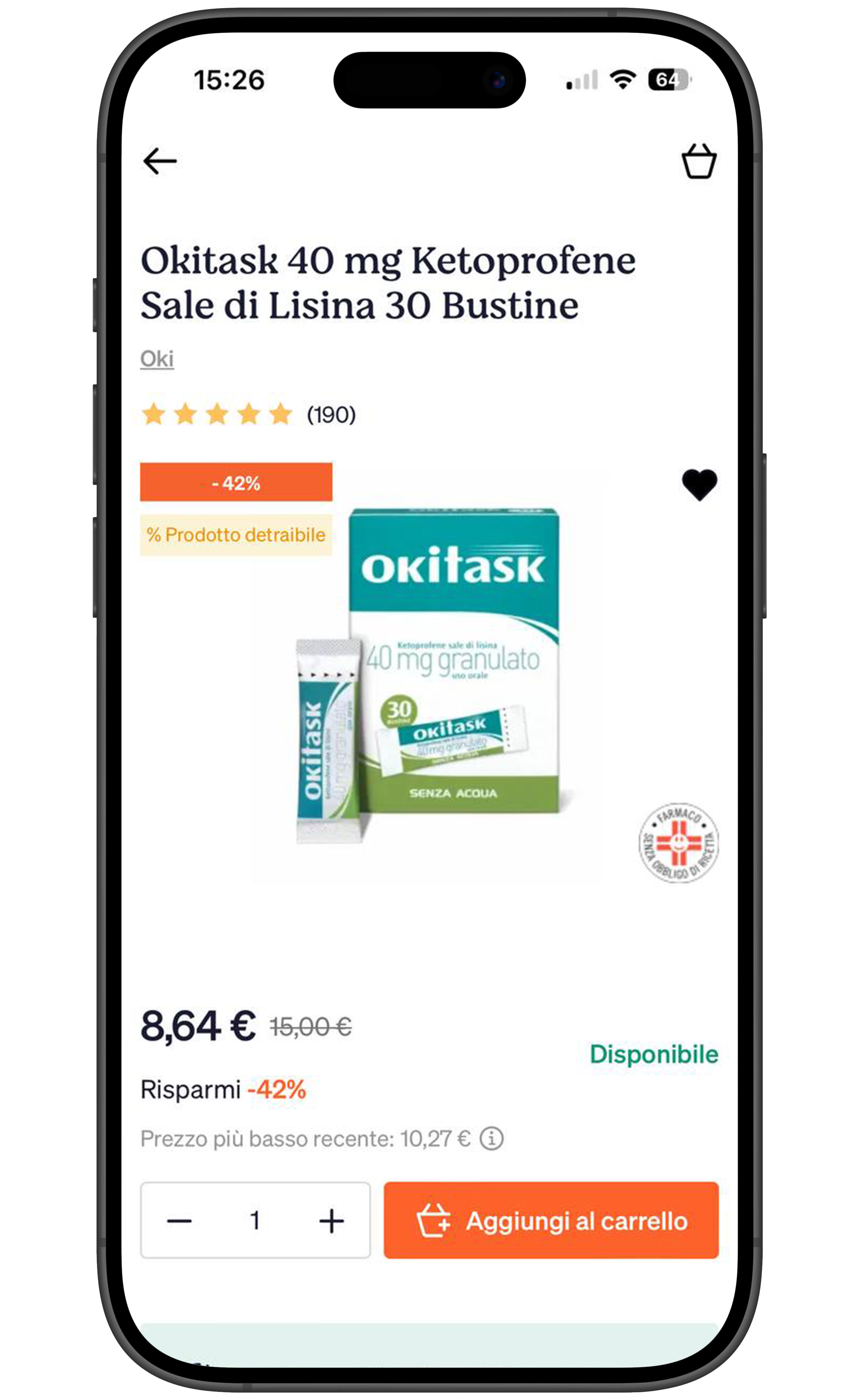 App Atida eFarma schermata 2